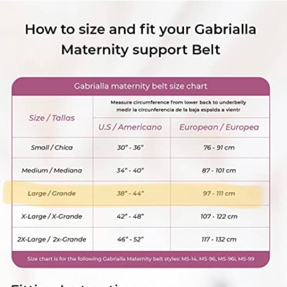 Pregnancy Maternity Elastic Belly Support Band - Picture 4 of 4